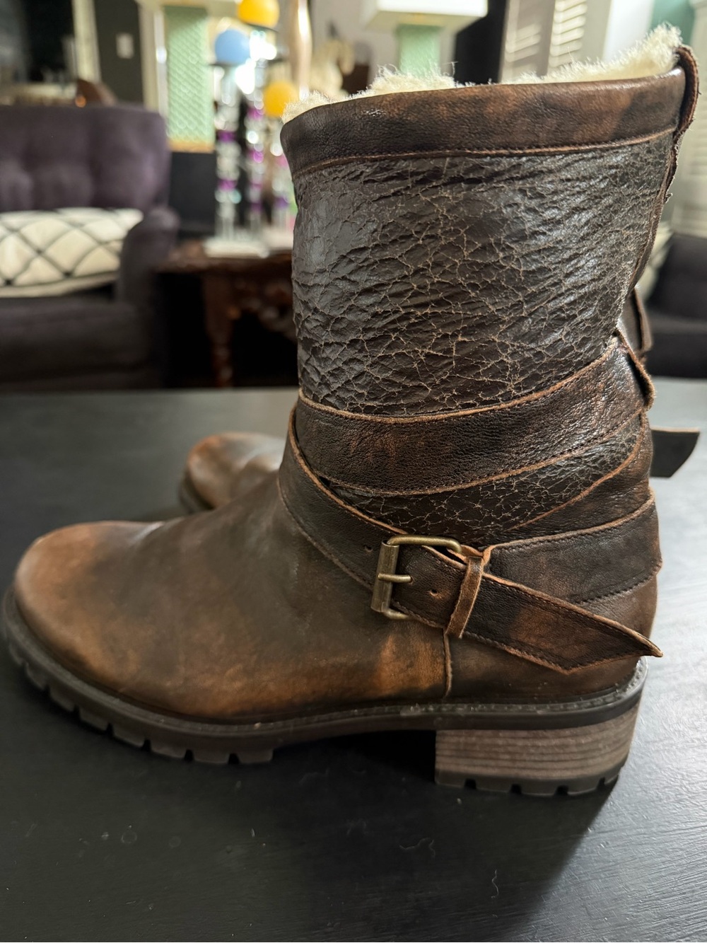 Ross & Snow Cristiana Boots Moto Waterproof Pull On